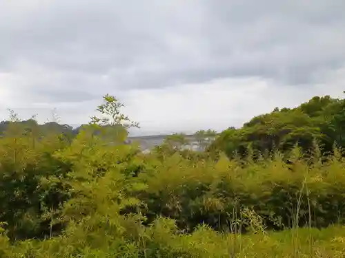 佐波波地祇神社の景色