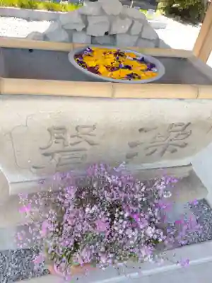 諏訪神社の手水舎