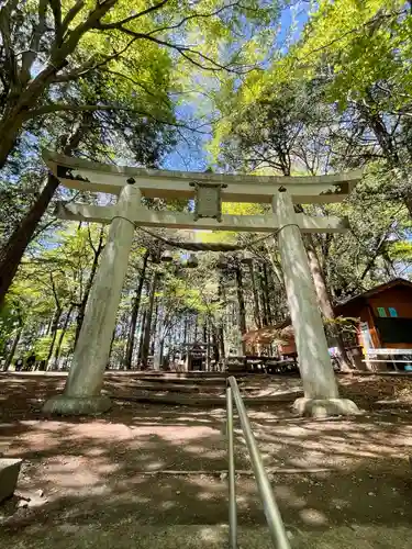 宝登山神社奥宮の鳥居