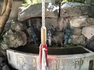 成田山深川不動堂(新勝寺東京別院)の手水舎