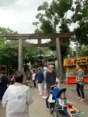 荏原神社の鳥居