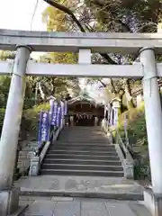雪ケ谷八幡神社の鳥居