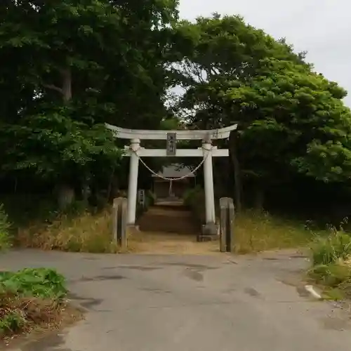 熊野神社の鳥居