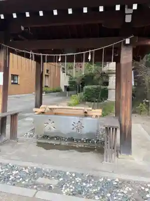 若宮八幡社の手水舎