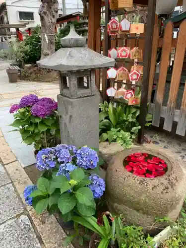 尼崎えびす神社の庭園