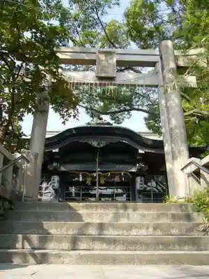 真田山 三光神社の鳥居