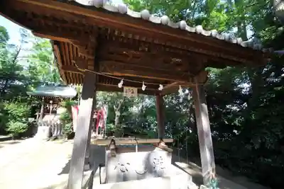 千束八幡神社の手水舎
