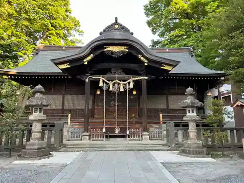 安積國造神社の本殿