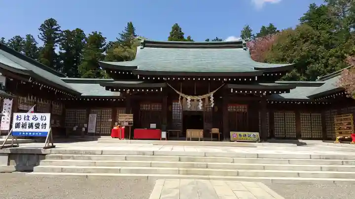 茨城縣護國神社の本殿・本堂