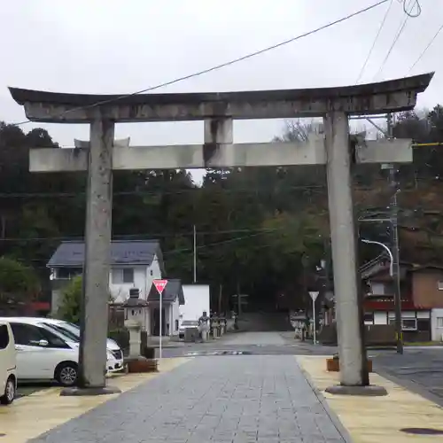 宇倍神社の鳥居