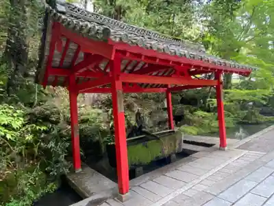 石山寺の手水舎