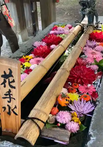 札幌護國神社の手水