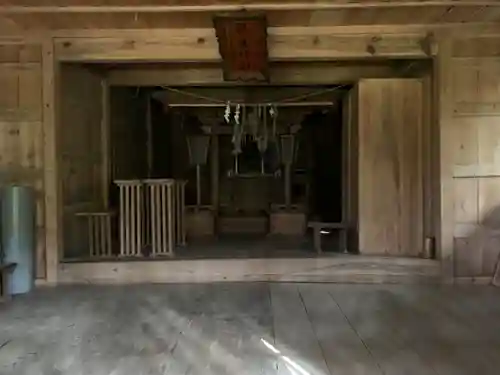 龍岳神社の本殿・本堂