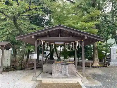 綿都美神社の手水舎