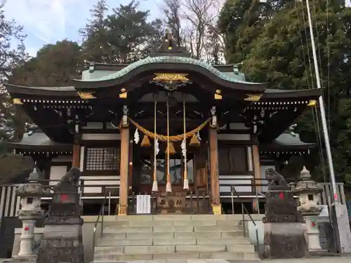 長津田王子神社の本殿・本堂