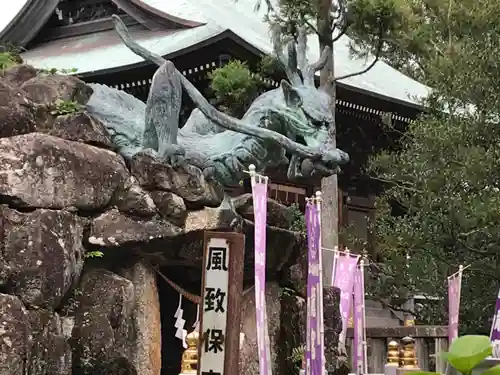 江島神社の狛犬