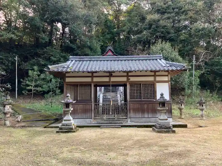 御靈神社の本殿・本堂