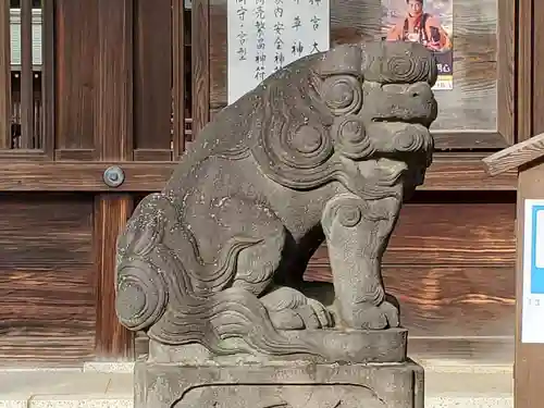 井草八幡宮の狛犬