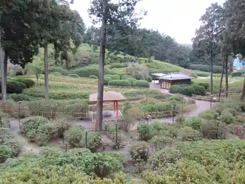 三室戸寺の庭園