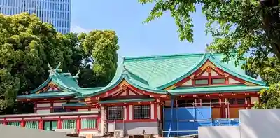 日枝神社の本殿・本堂