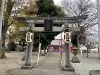 相模原氷川神社の鳥居