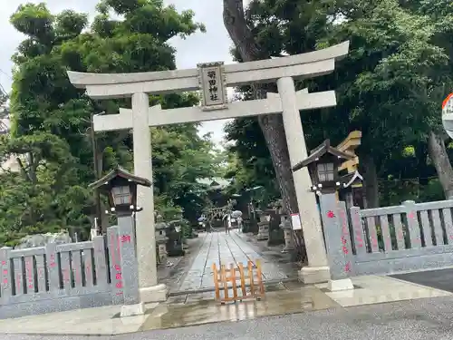 菊田神社の鳥居