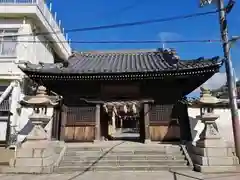稲爪神社の山門