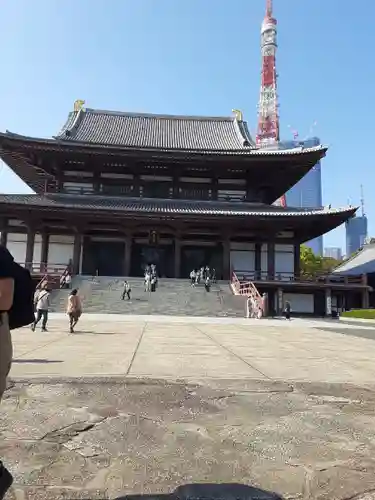 増上寺の本殿・本堂