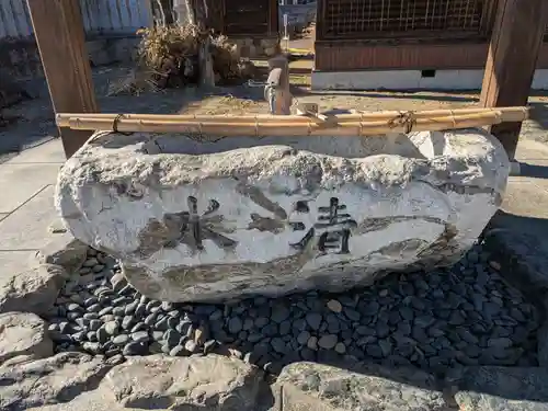 葛懸神社の手水舎