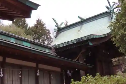 賀羅加波神社の本殿