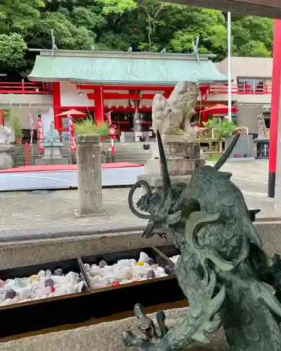 徳島眉山天神社の手水