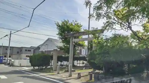 神明社（開明神明郭）の鳥居