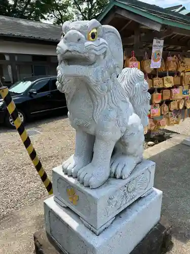 櫻岡大神宮の狛犬