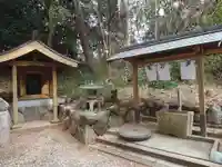 鳥墓神社の手水舎