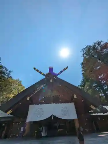 北海道神宮の本殿・本堂