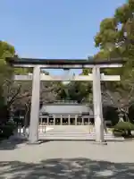 宮崎縣護國神社の鳥居