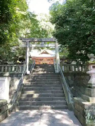 五所神社の鳥居