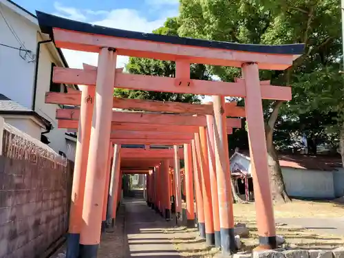 平五郎稲荷神社の鳥居