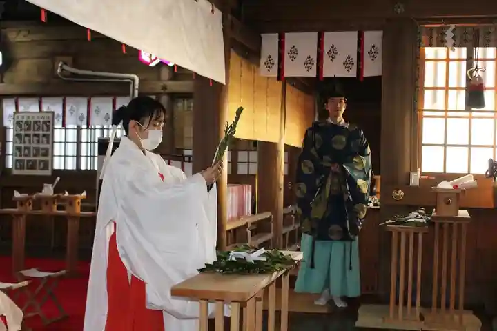 釧路一之宮 厳島神社のお祭り
