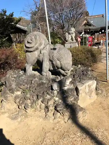 境香取神社の狛犬