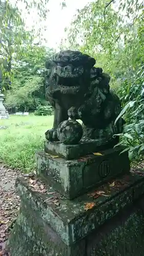 青葉神社の狛犬