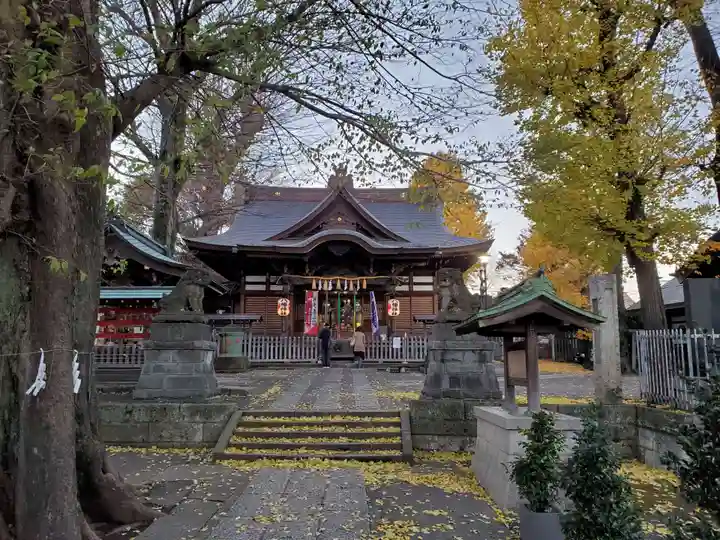 滝野川八幡神社の本殿・本堂