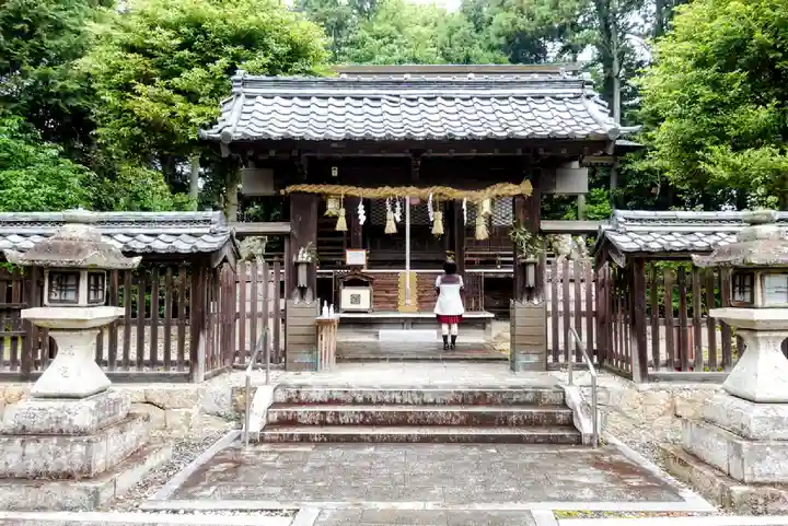 柏木神社の本殿・本堂