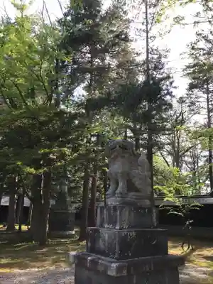 上川神社の狛犬