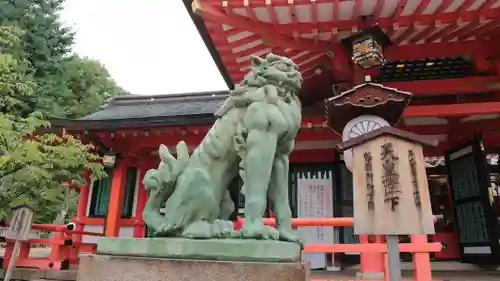 生田神社の狛犬