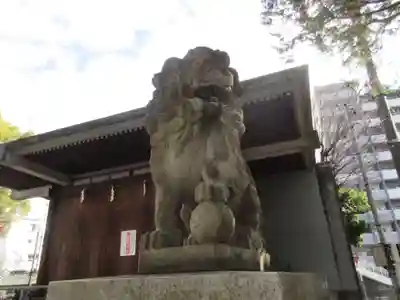 亀戸 香取神社の狛犬