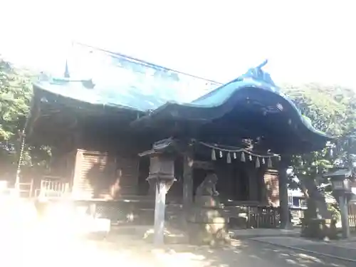下総国三山　二宮神社の本殿・本堂