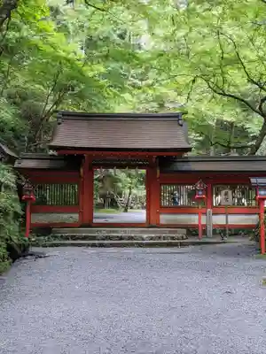 貴船神社奥宮の山門・神門