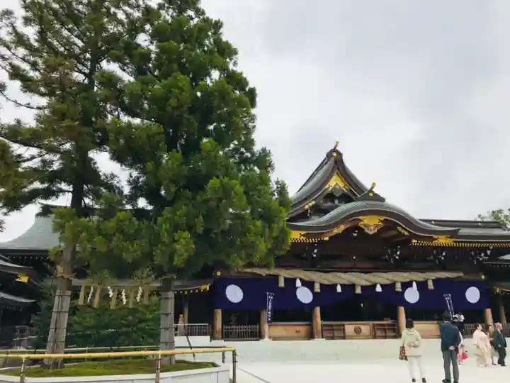 寒川神社の本殿・本堂
