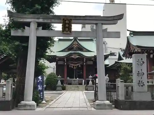 柏神社の鳥居